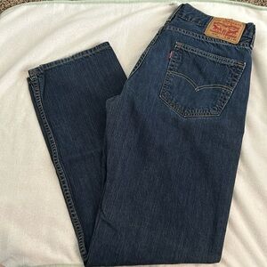 Blue Levi jeans